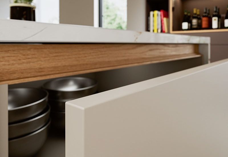 ABS edgings matched to FENIX NTM surfaces