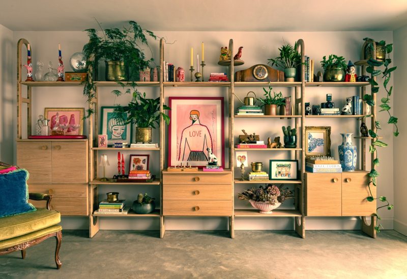 PONC modular shelving system