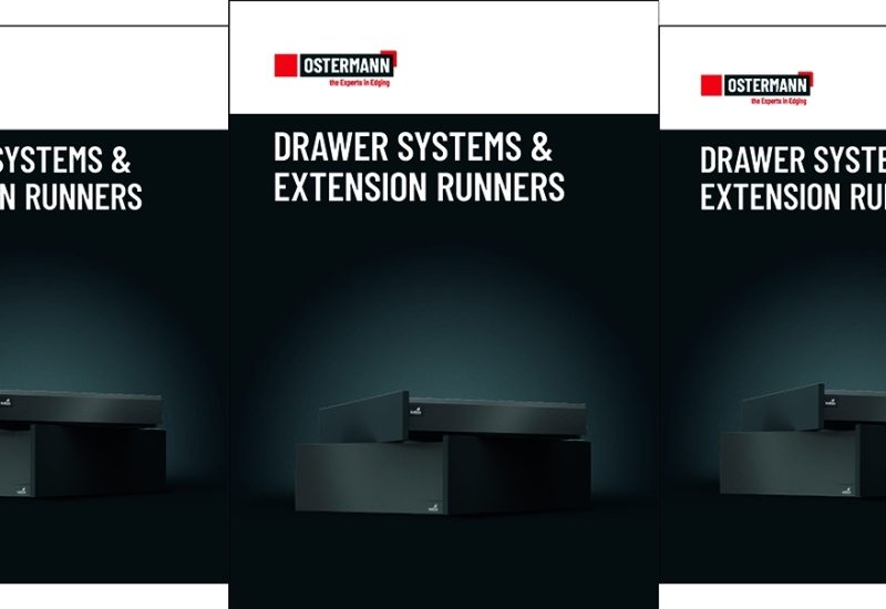 New OSTERMANN brochure “Drawer Systems and Extension Runners”