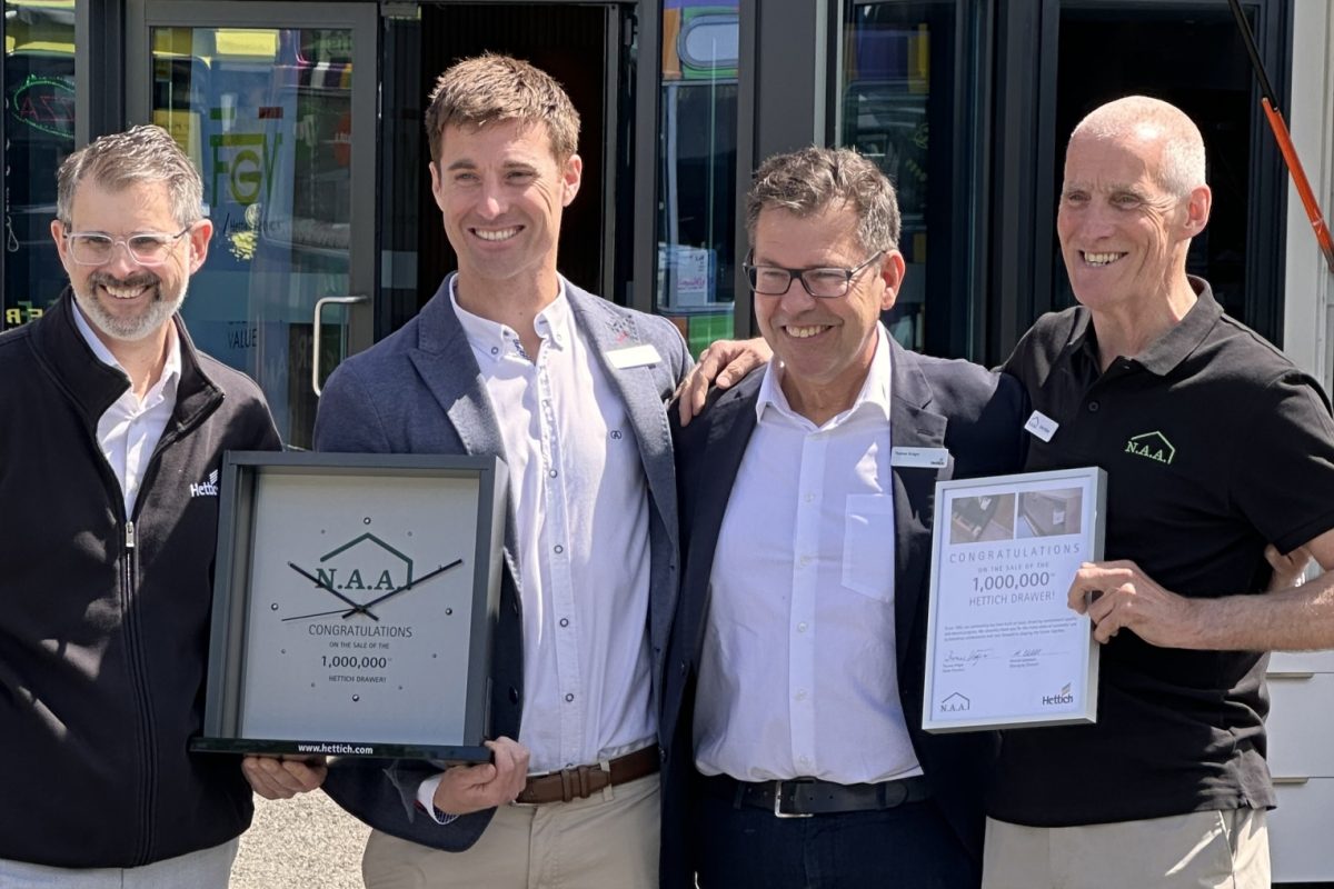 N.A.A. celebrates one million Hettich  drawers at annual Open Day